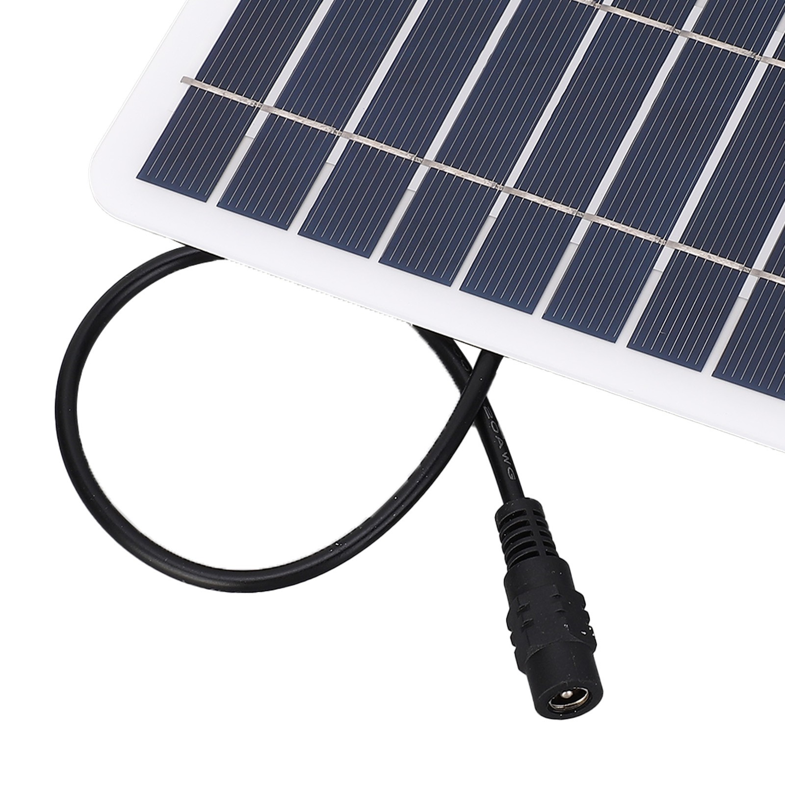 2W 5V Small Solar Panel Monocrystalline DC5521 Output Waterproof Dustproof PFWM