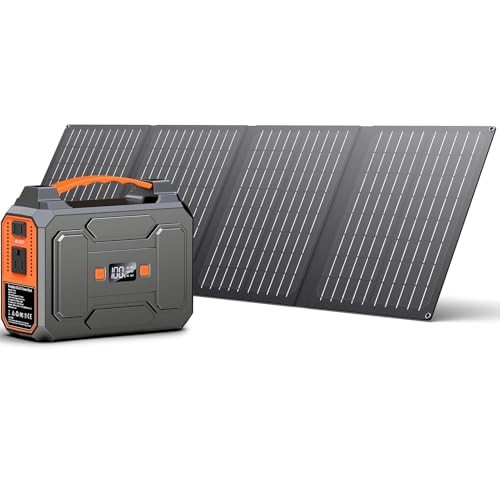 146Wh Solar Power Bank 200W Peak with 40W Panel