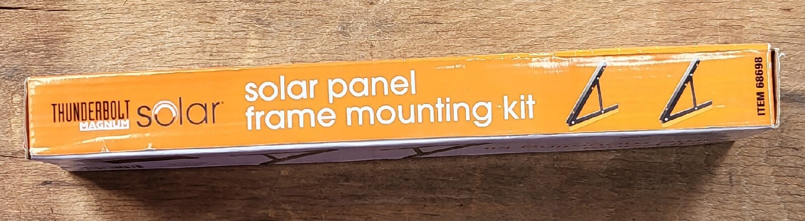 Thunderbolt Magnum Solar Panel Frame Mounting Kit ITEM 68698 NIP For 15 Watt 12V