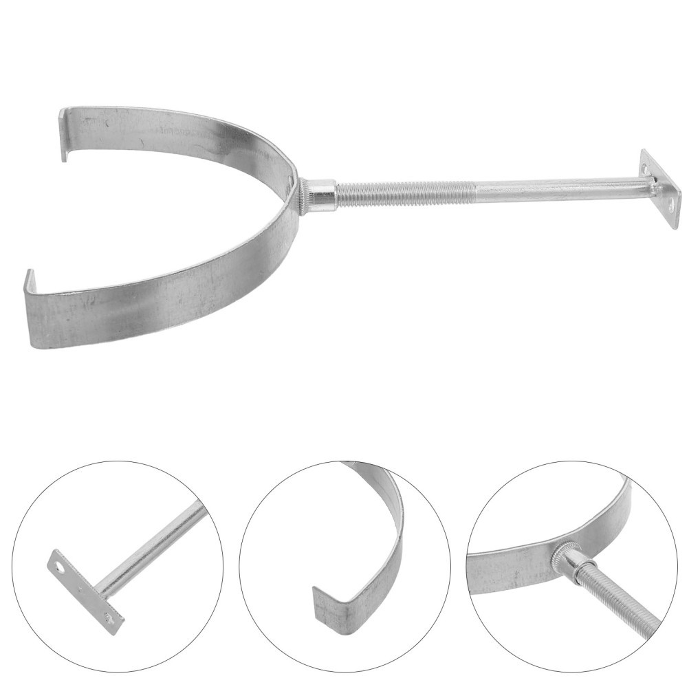 2 PCS Building Mount Adjustable Rod Bracket Air Terminal