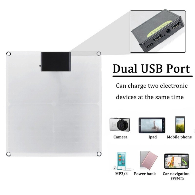 Solar Panel Kit 200 Watt 12/24V with 60A Battery Charger Controller Caravan Boat