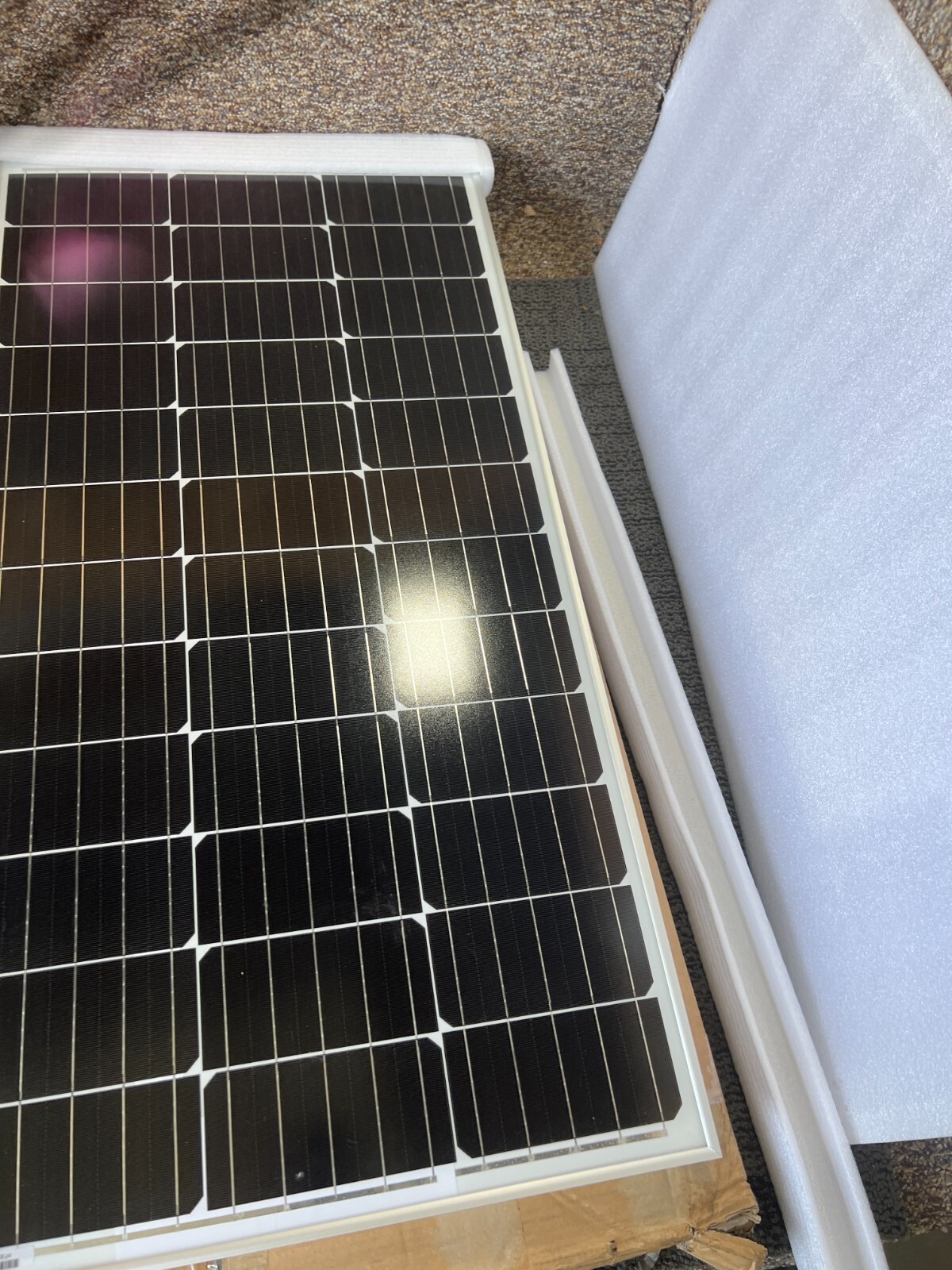 Solar Module Monocrystalline 1020 x 510 x 30 mm, DC1000V Maximum Power 100W