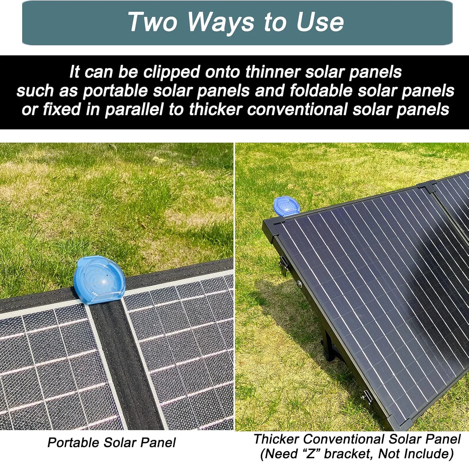 Solar Angle Guide Solar Panel Accessories for Portable Solar Panel Foldable Sola