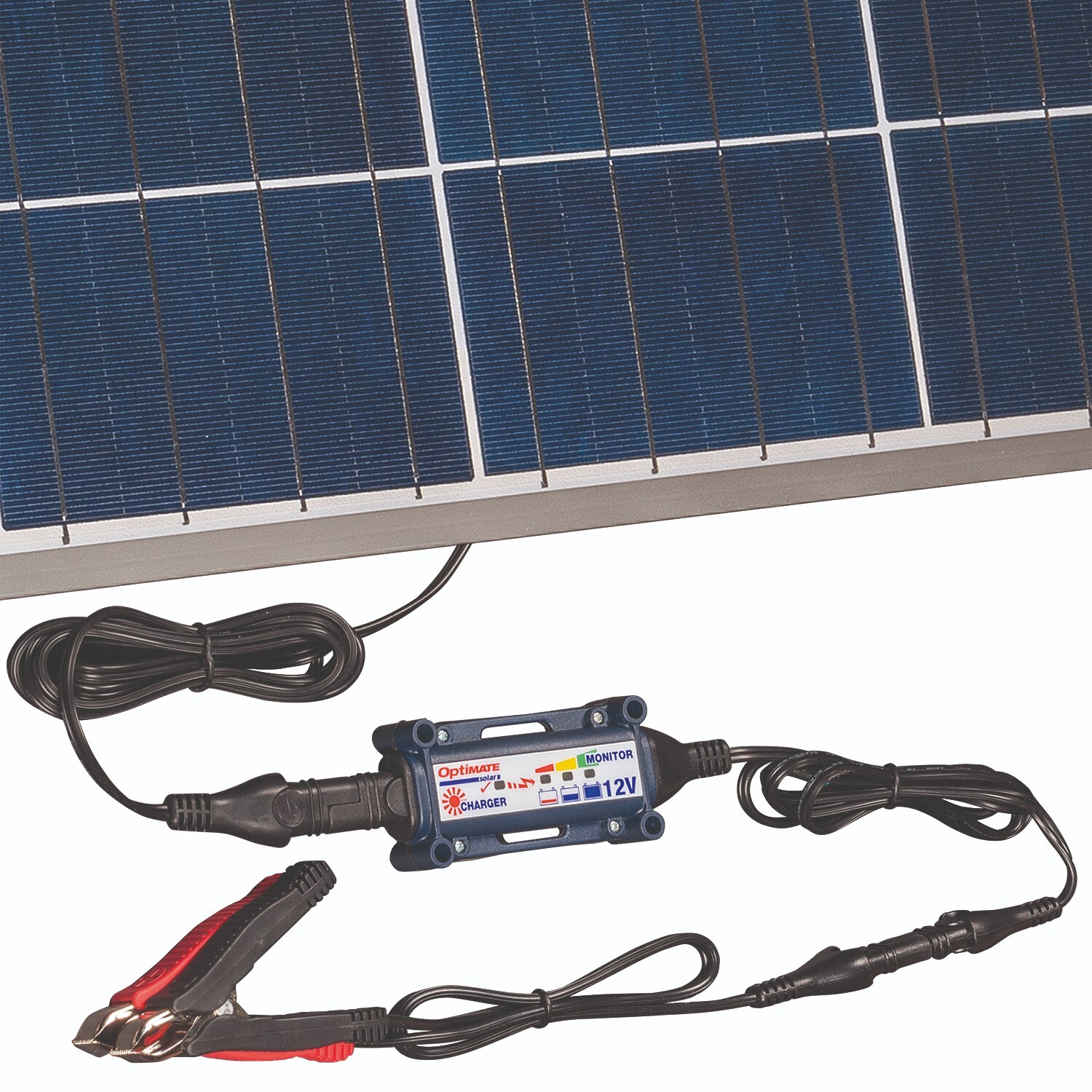 OptiMATE Solar 80W, TM-523-8, 12V 6.7A, Solar Battery Charger