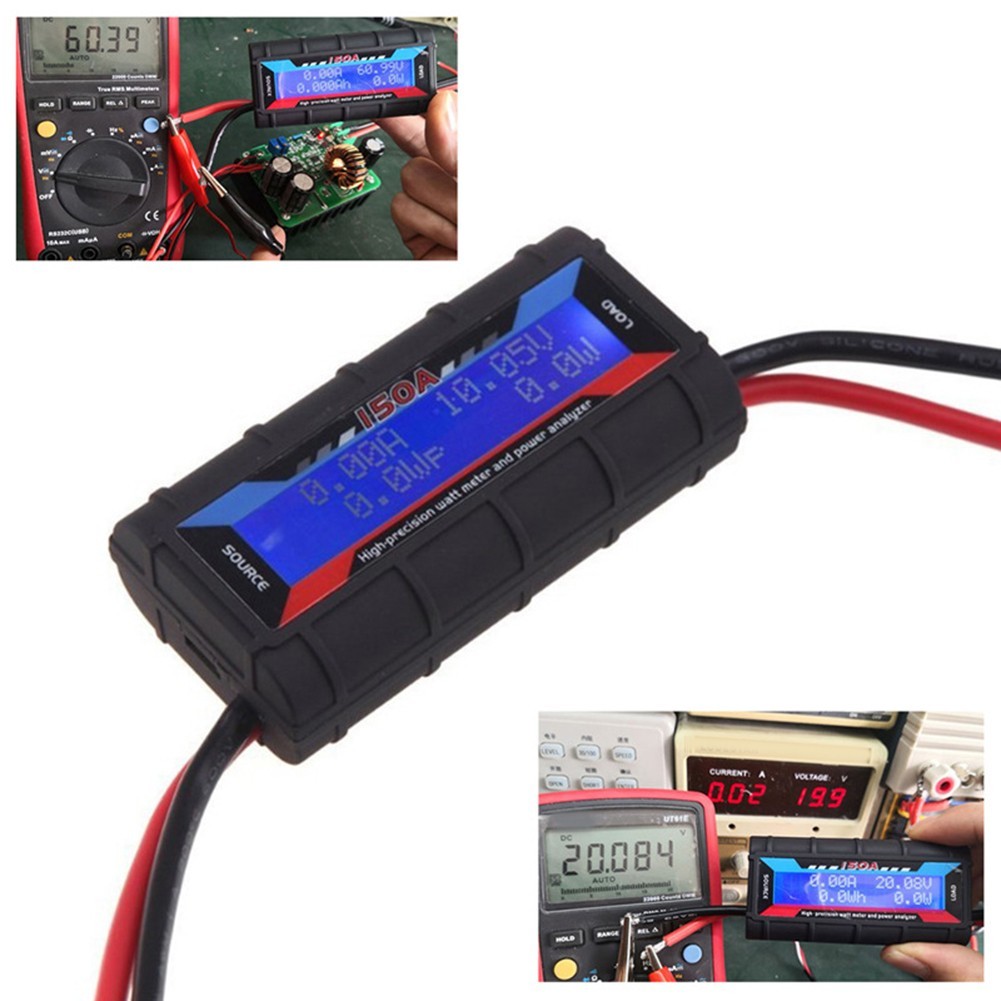Accurate Multifunction Meter for RC Aircraft and Electric Vehicle Use