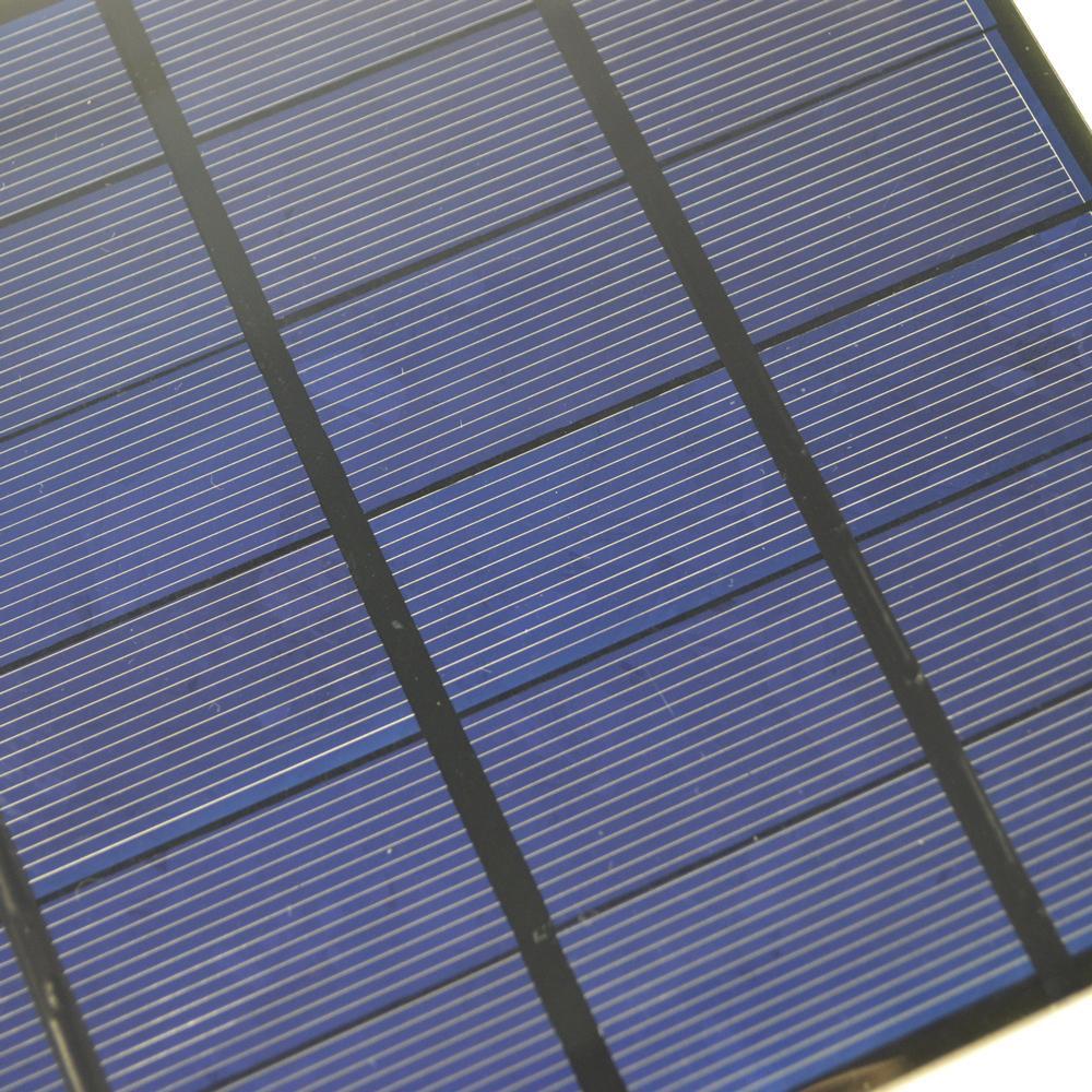 visiPower 6V 3.5W 0.58A Mini Monocrystalline Solar Panel DIY Cell Battery System