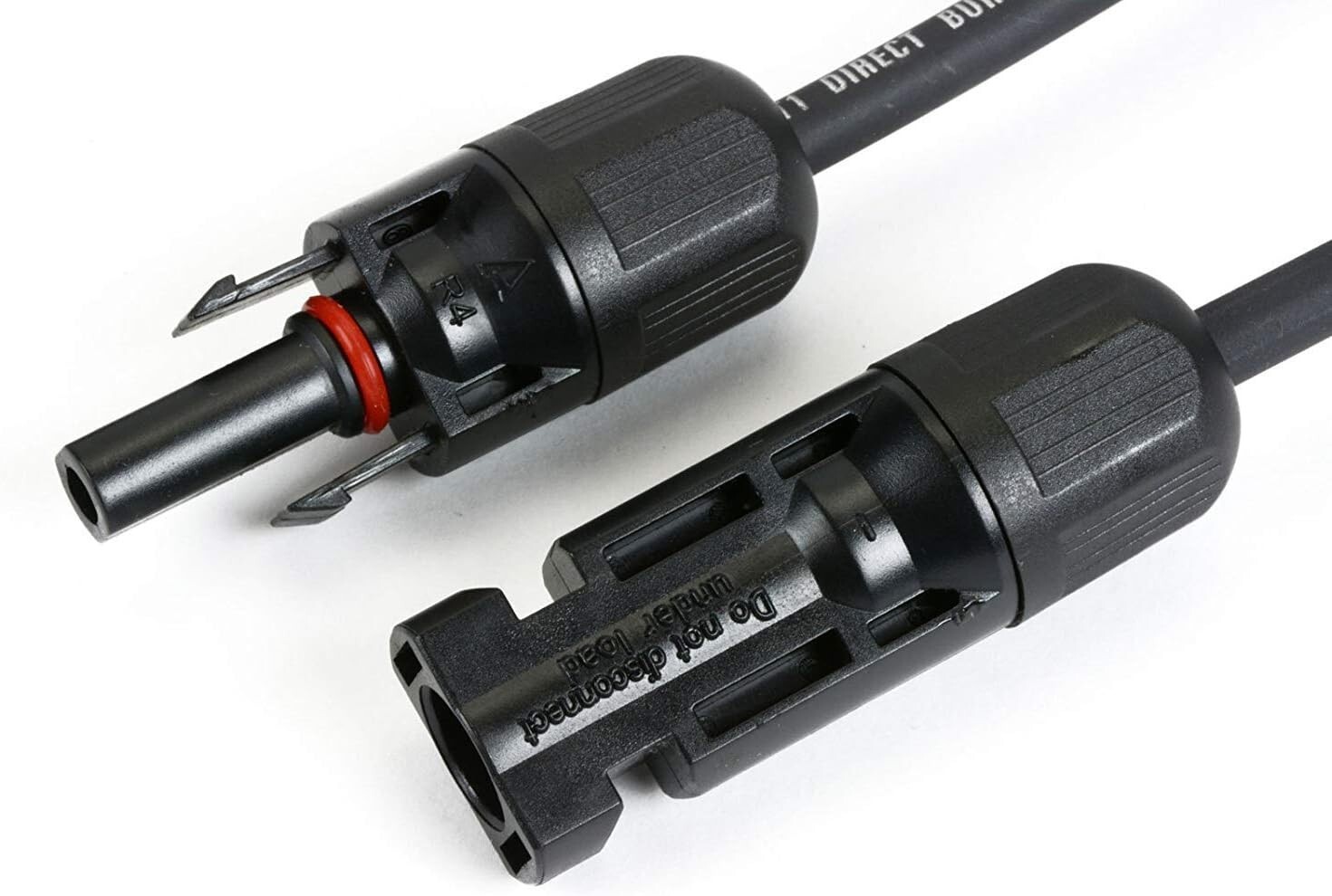 8 AWG/Gauge Solar Panel Extension Cable – Made in The M/F Solar Connector En…
