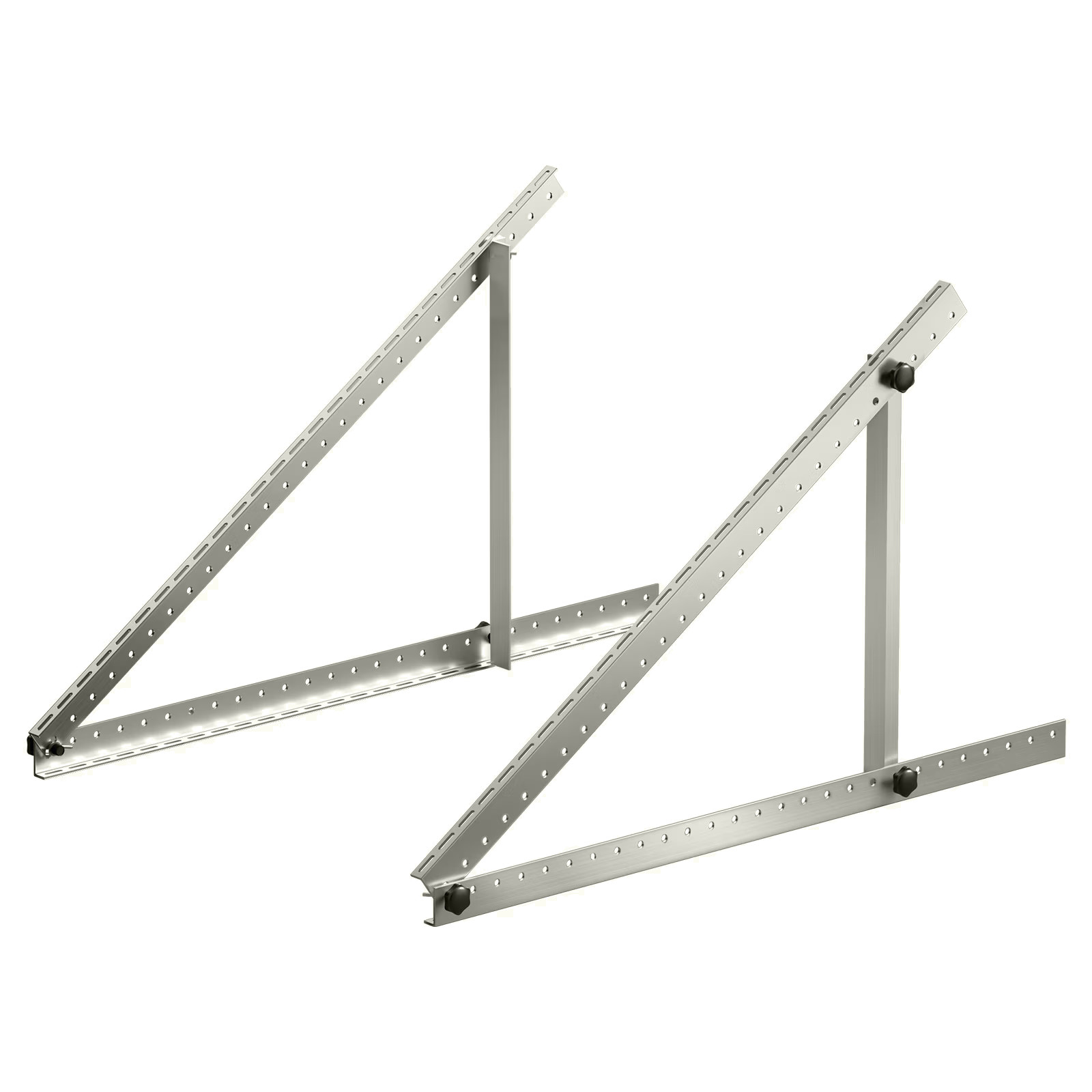 50-Inch Solar Panel Support Brackets, 0 to 90° Modifiable Incline Mount Brackets