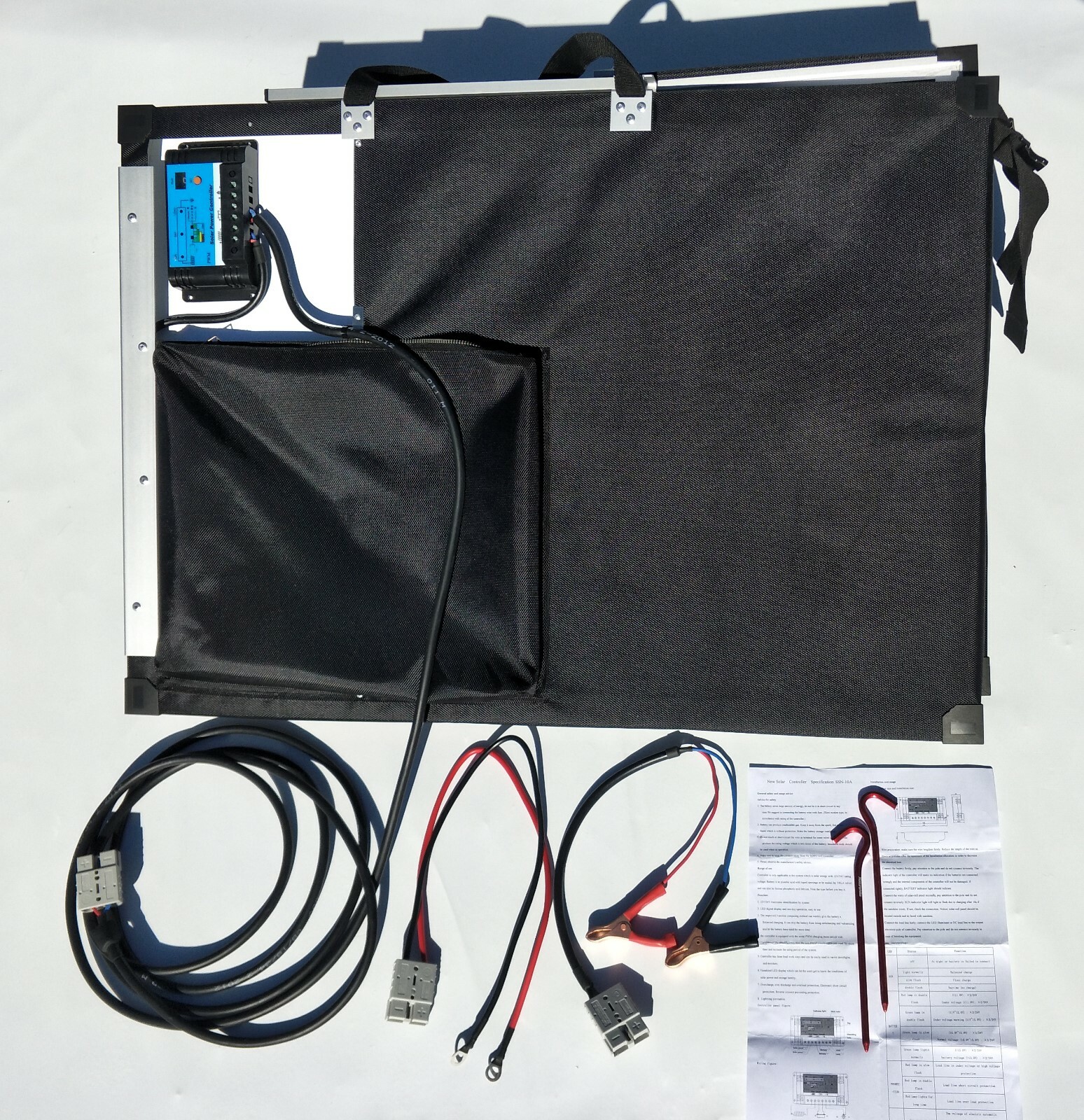 12V 140W Folding solar panel. Suit Lead Acid & Lithium Bat. Customized config.
