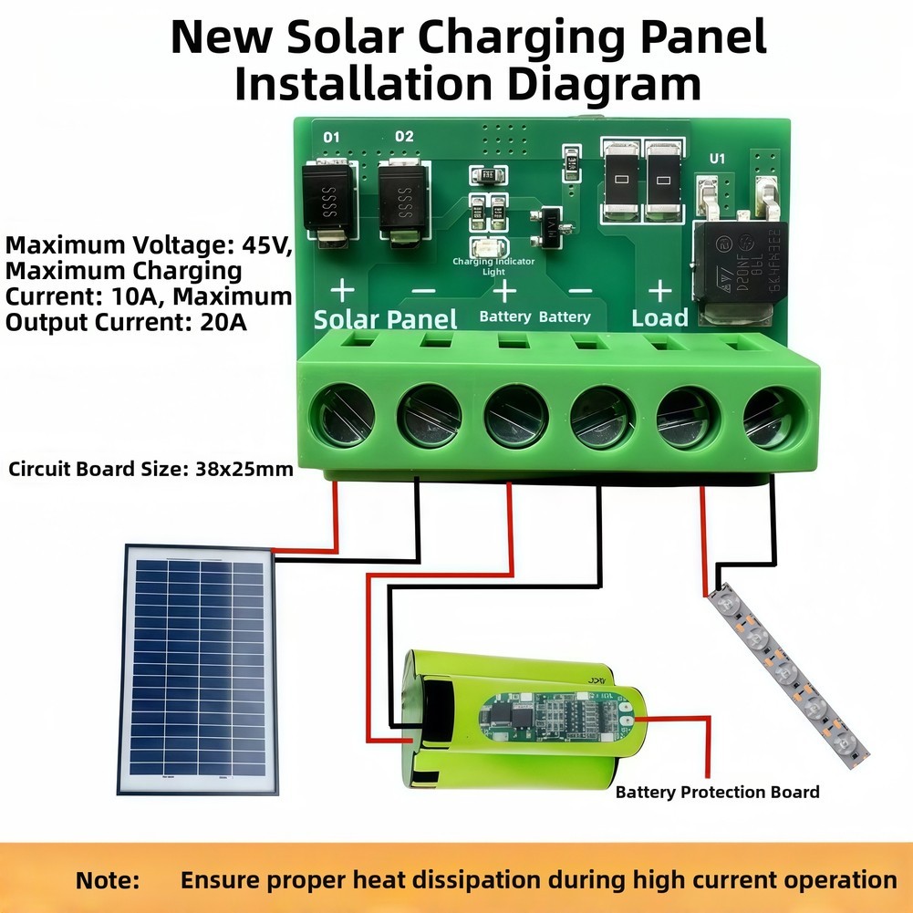 Automatic Solar Street Light Control Board Fully Functional 1pcs 4pcs Set