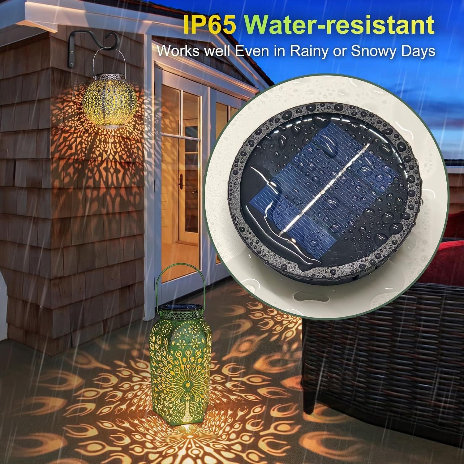 AA 600mAh Solar Lights Replacement Top Parts, Solar Panel for Outdoor Garden …