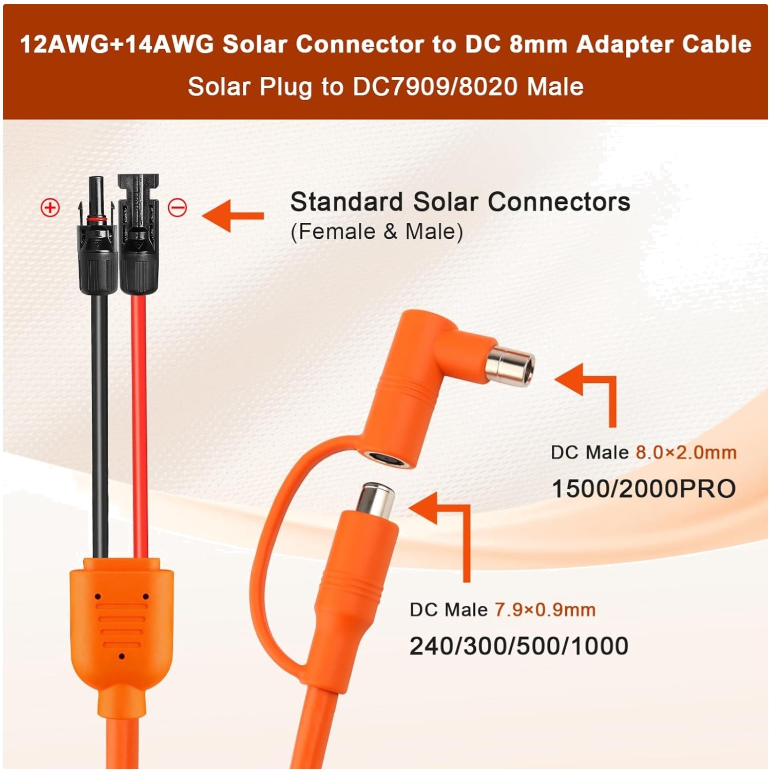High-Quality Solar Connector Cable – Fast Power Transmission