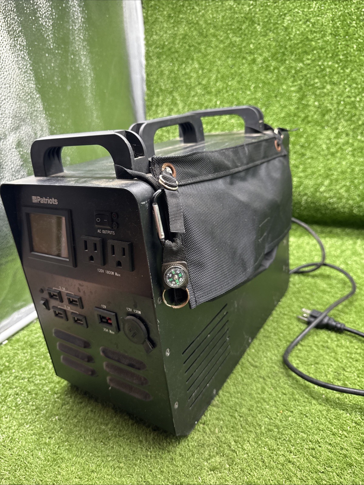 4PATRIOTS 1800w 12V Portable Power Generator ~ Works. s3