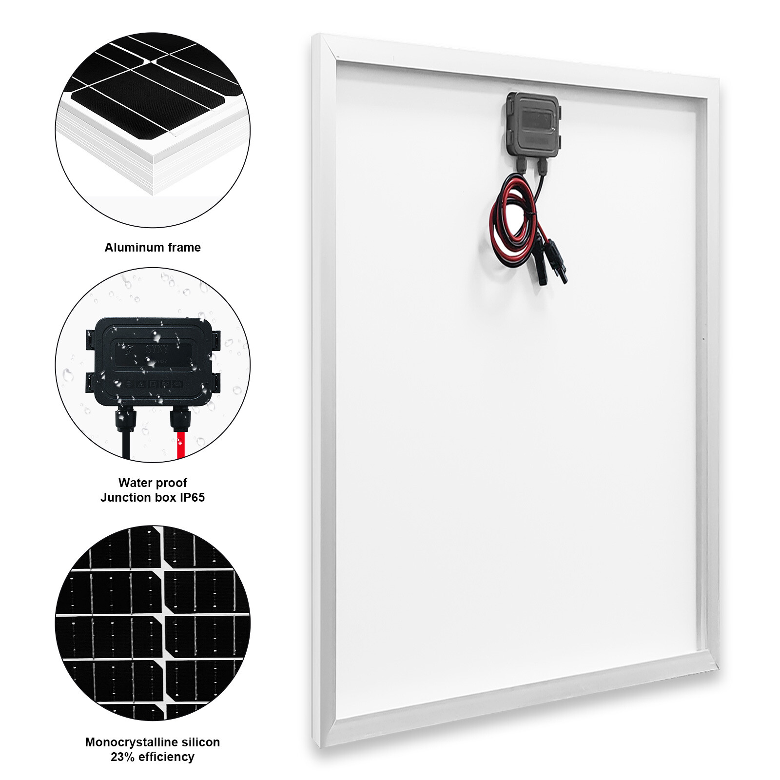 1600W Solar Panel Watt Monocrystalline PV Power 12V For Home RV Marine Car Kits
