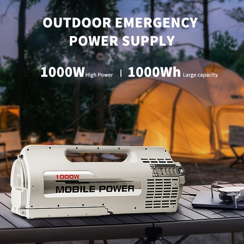 Portable Power Station S10 1000W | 2000Wh LiFePO4 Battery For Emergency