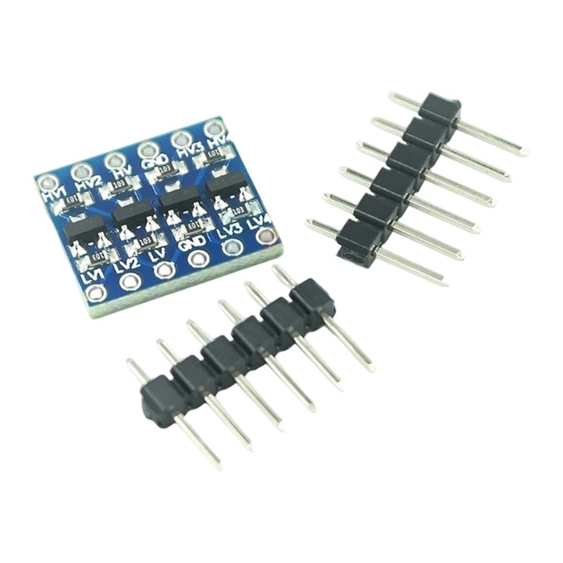 Mixed Device Level Converters Board 3.3V to 5V Shifter with UART I2C and Header