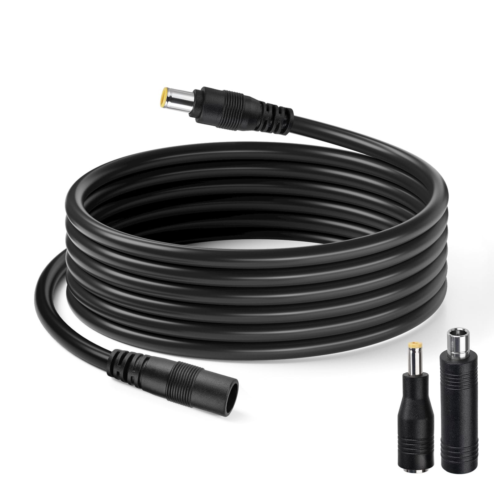 DC Power Extension Cable, 14AWG 10FT 8mm Male to Female Extension Cord Compat…