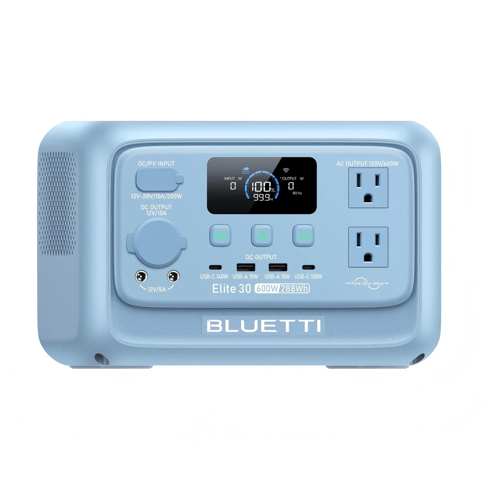 BLUETTI Elite 30 V2 288Wh Portable Power Station for Camping Refurbished
