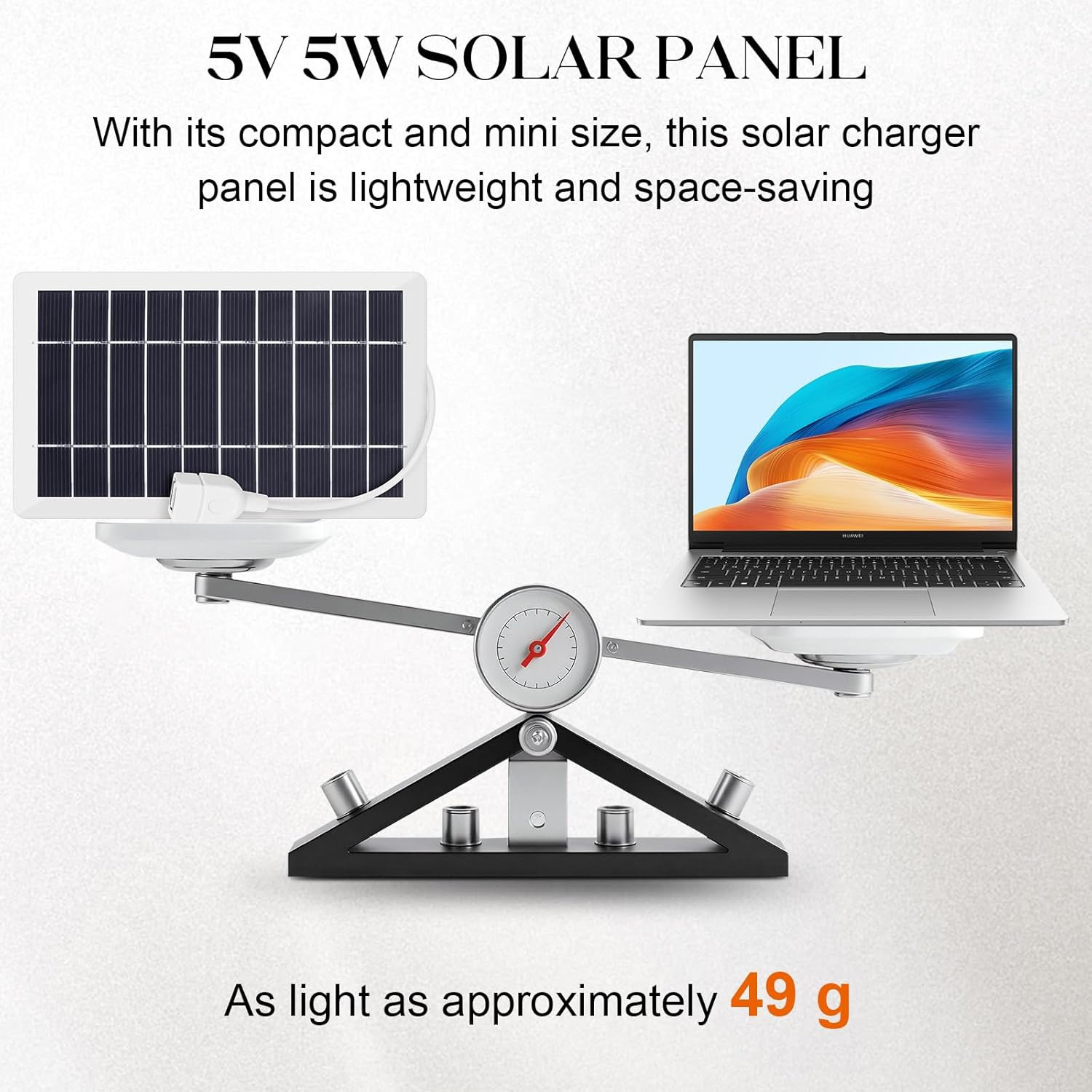 USB Solar Panel Charger,2Pcs Portable Solar Panel Kit for Camera, Cell Charging