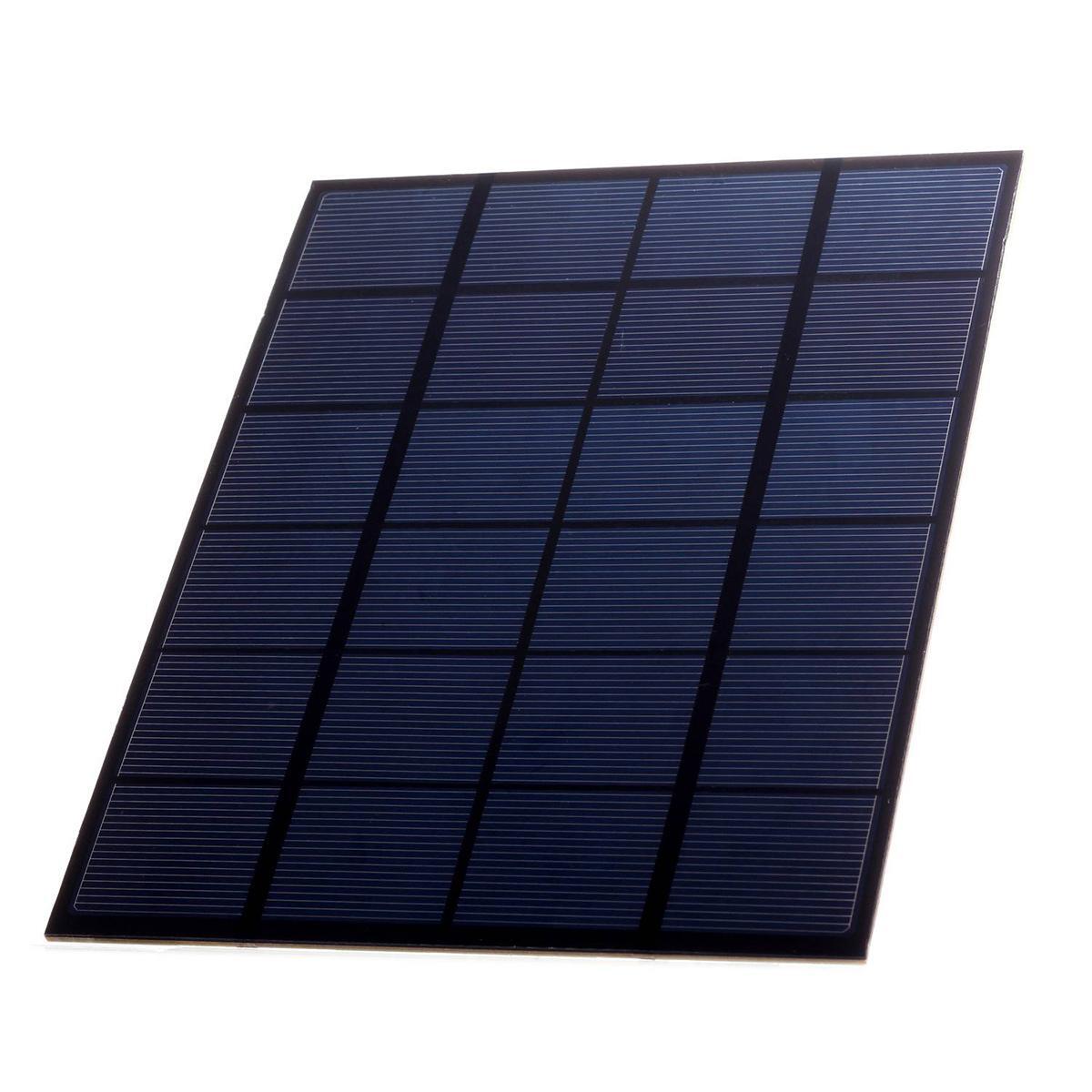 5.5W 12V 0.43A Monocrystalline Solar Panel Home Lamp Cell Powered Car Recharge
