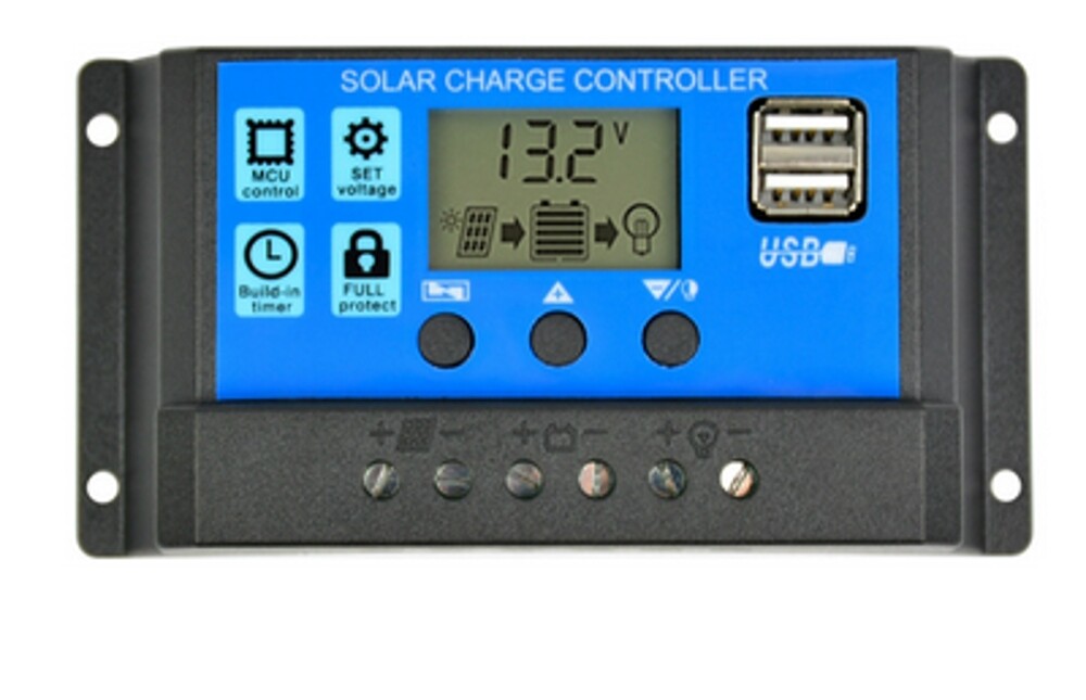 Solar Charge Controller 12V 24V 50A 40A 30A 20A Automatic Solar Panel Controller
