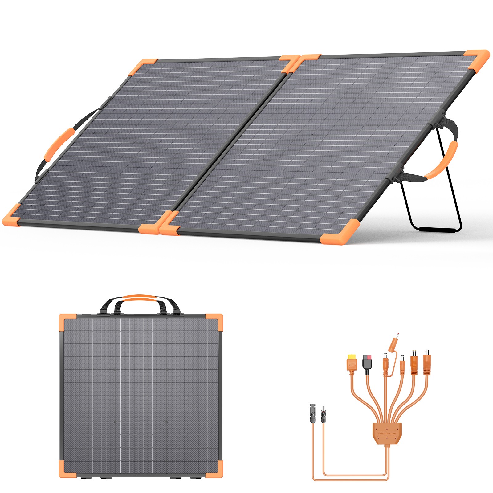 400W 200W 100W Solar Panel Kits for Anker Jackery Ecoflow Bluetti Power Stations