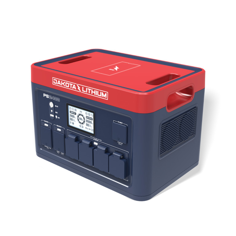 Dakota Lithium PS2400 Portable Power Station Digital Display – 11 Year Warranty