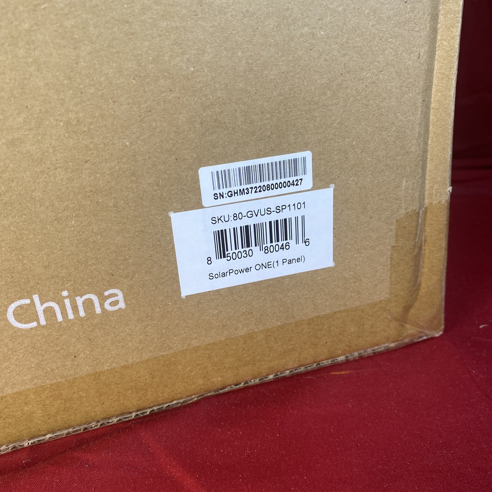 Geneverse (GV-80A) SolarPower ONE AIR Double Sided Solar Panel – 80W/22V – New!