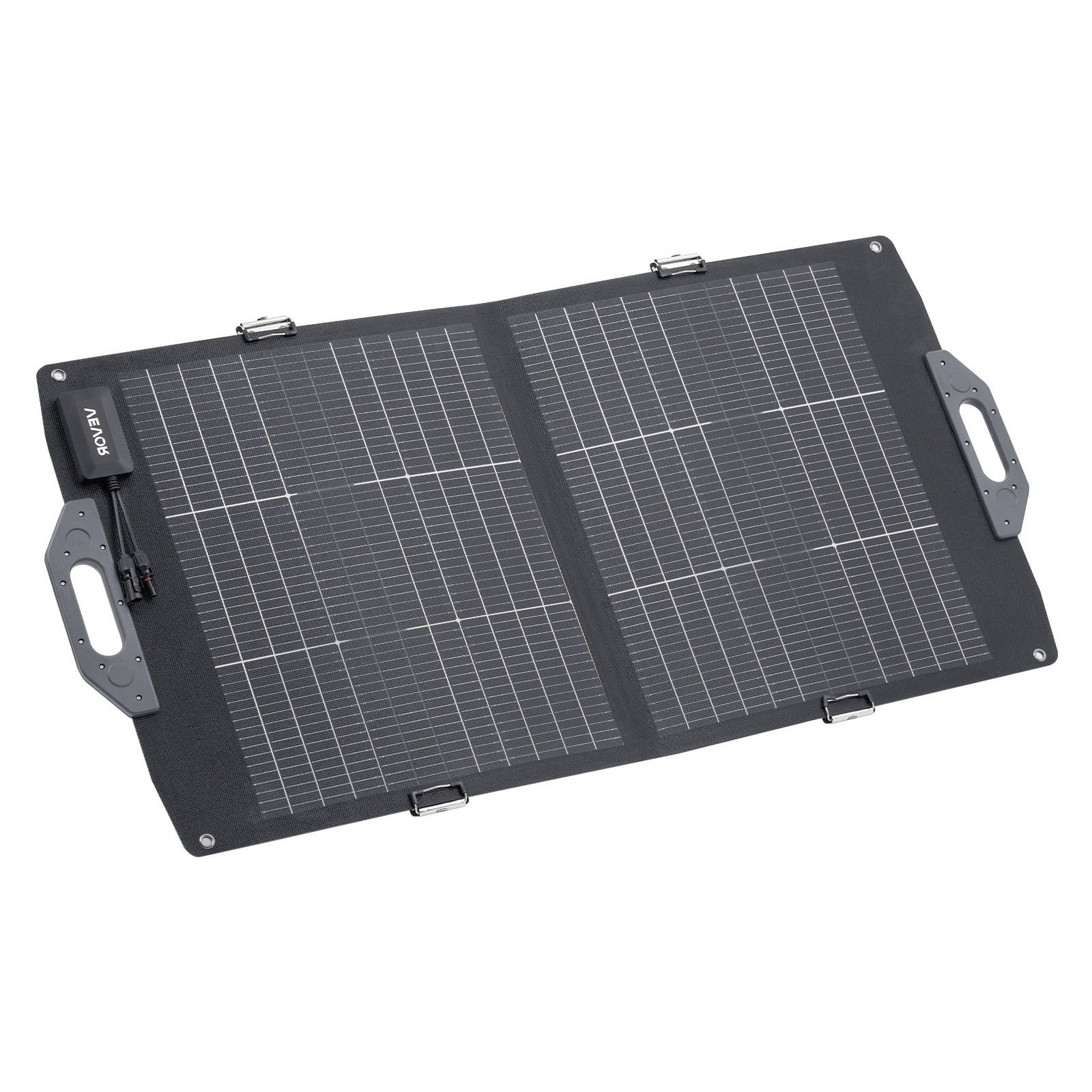 VEVOR 100W Bifacial Solar Panel Foldable Monocrystalline Solar Panel Charger