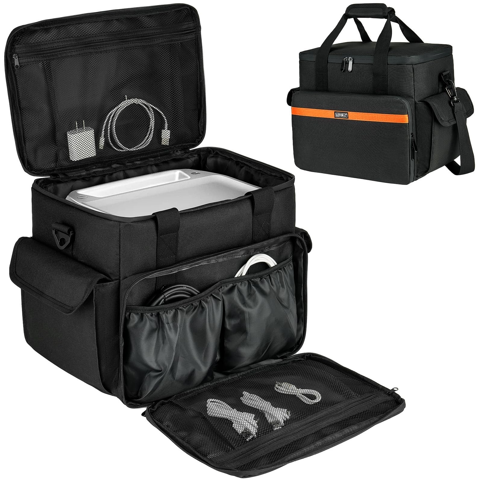 Portable Power Station Carrying Case for Jackery, ECOFLOW, BLUETTI – Travel Bag
