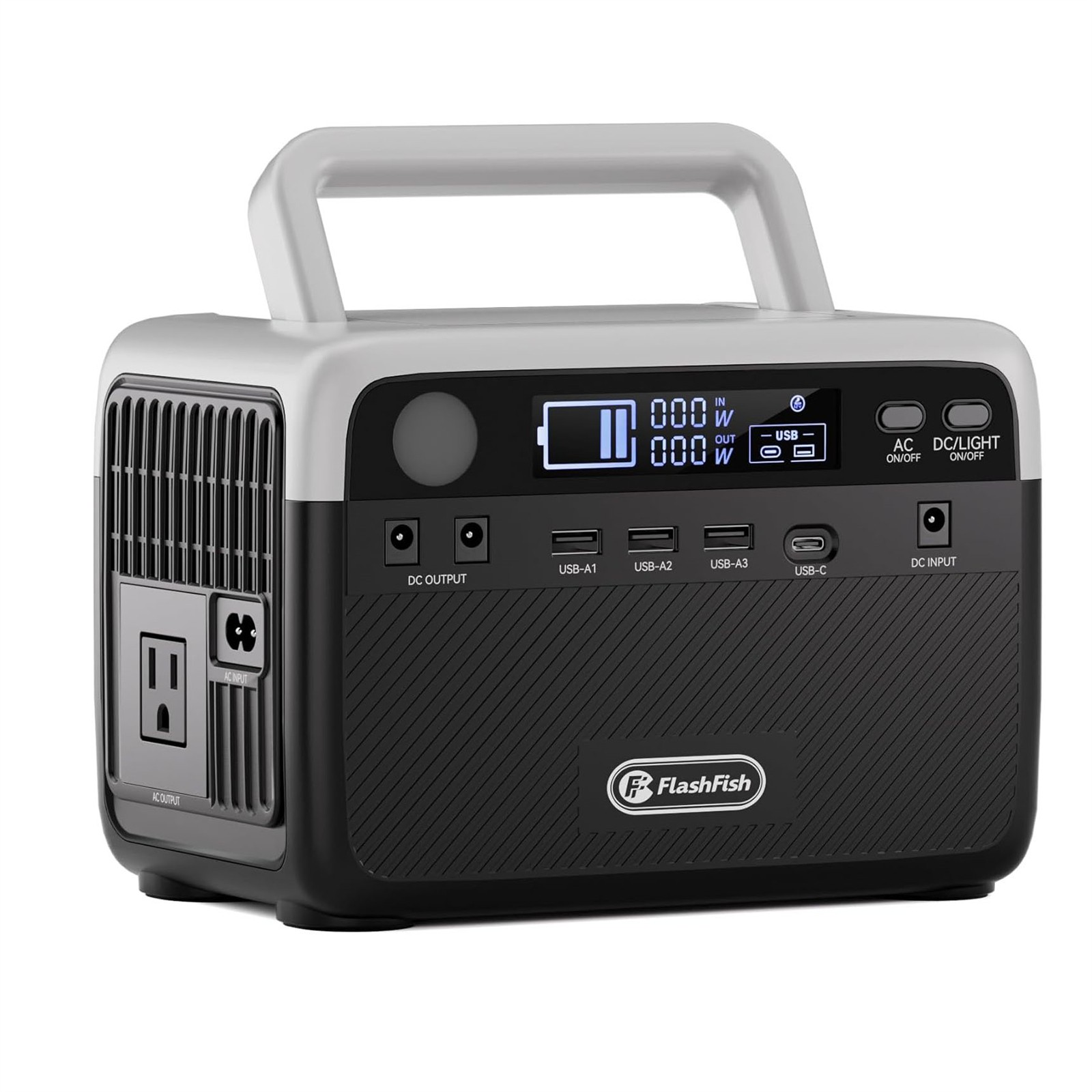 Flashfish 230Wh Solar Generator with Solar Panel Included Portable Power Station