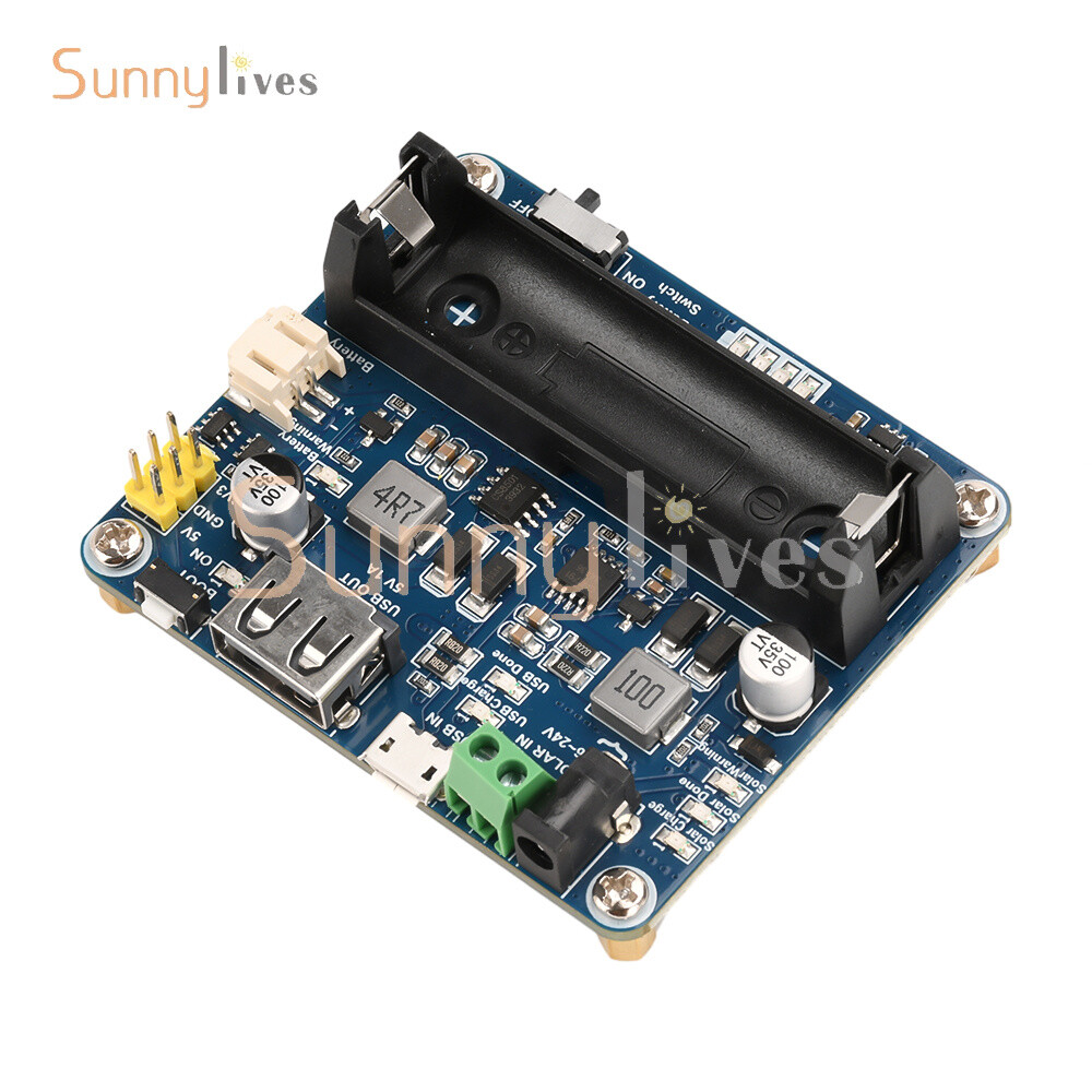 6V~24V Solar Panel Power Management Module Support MPPT 850mAh Li-ion Battery