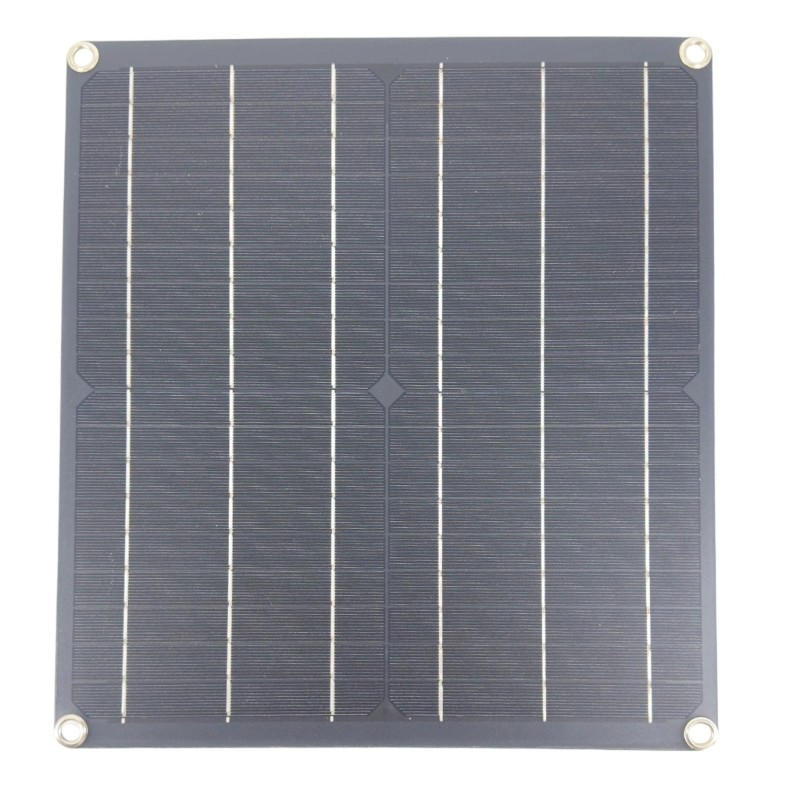 None Battery Direct Drive Solar Panel 25W 18V Monocrystalline Solar Panel Kits