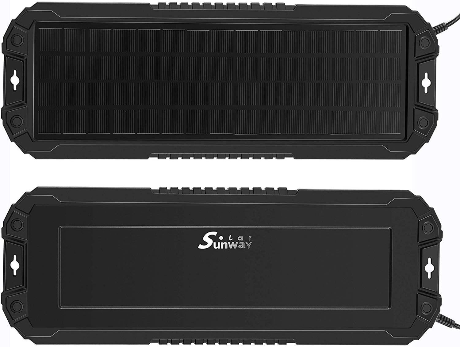 Solar Panel Car Battery Trickle Charger & Maintainer 5W 12V Solar