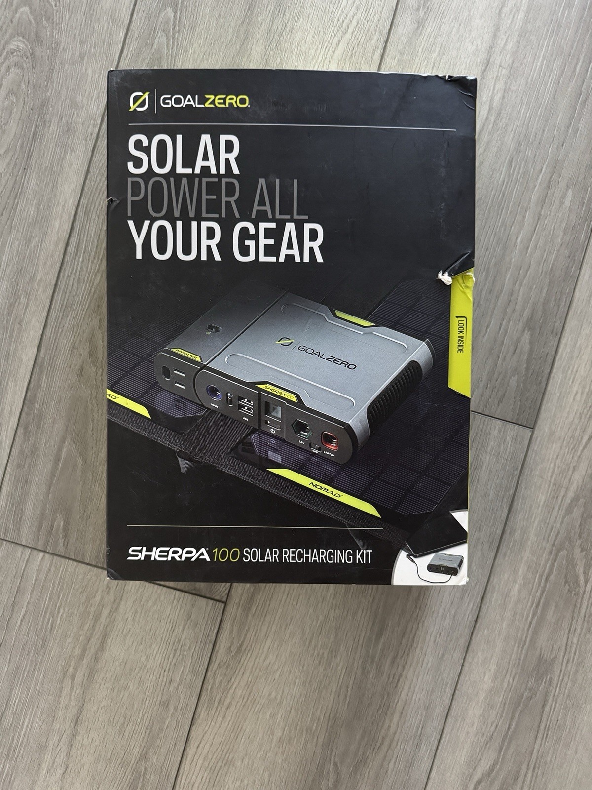 Goal Zero Sherpa 100 Solar Recharging Kit