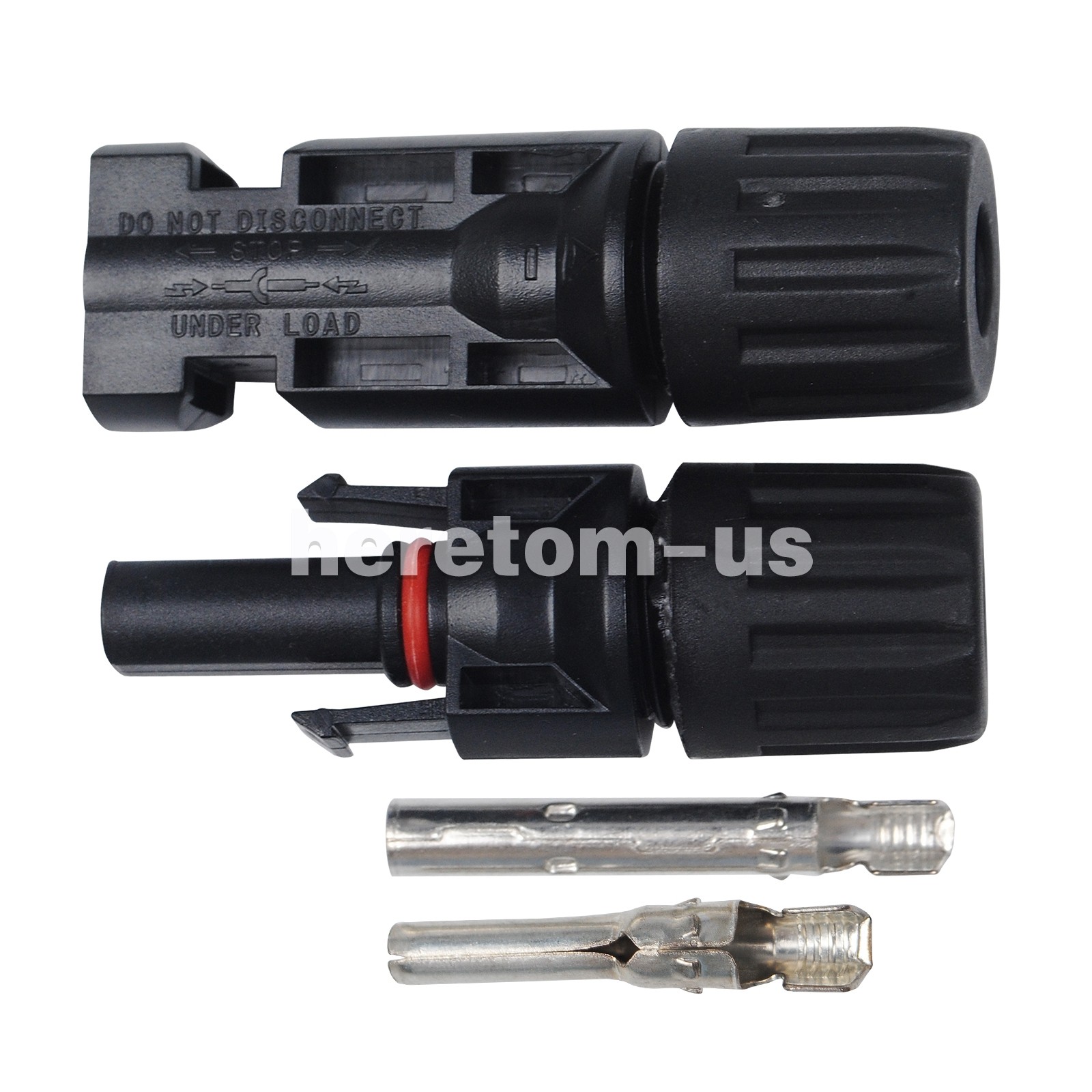 10 Pair Male Female M/F Wire Cable Connectors Solar Panel Adapter 30A Waterproof