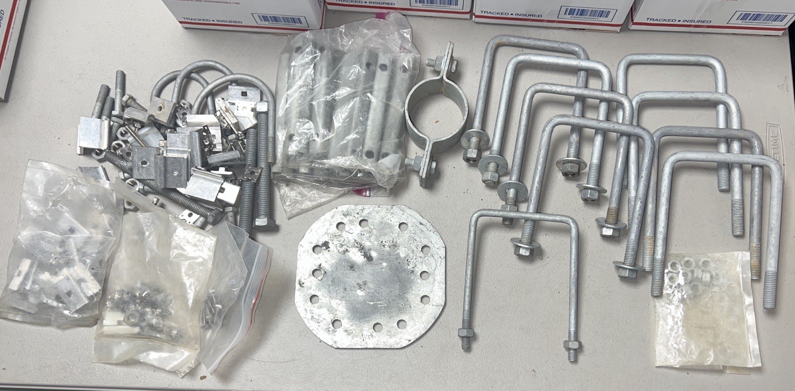 Solar Foundations USA Ground Mount Solar Hardware Lot – OEM Galvanized Racking