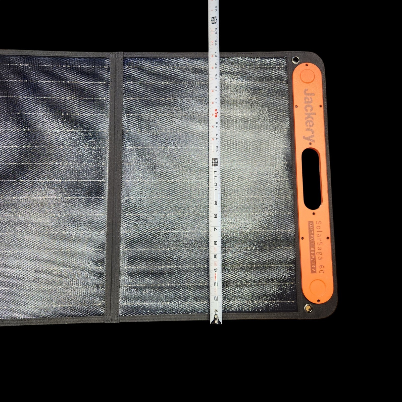 JACKERY SolarSaga 60 Power Output 68W/ 19V Portable Solar Panel JSS-60B 21×34″