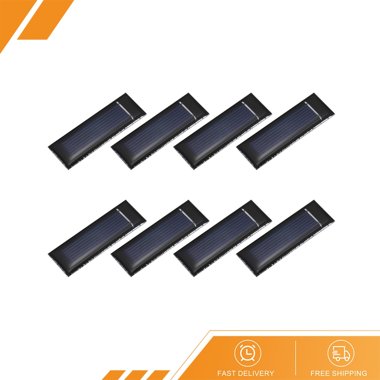 8PCS 0.5V 0.08W 0.16A Mini Solar Panels Small Solar Photovoltaic Cells Charge