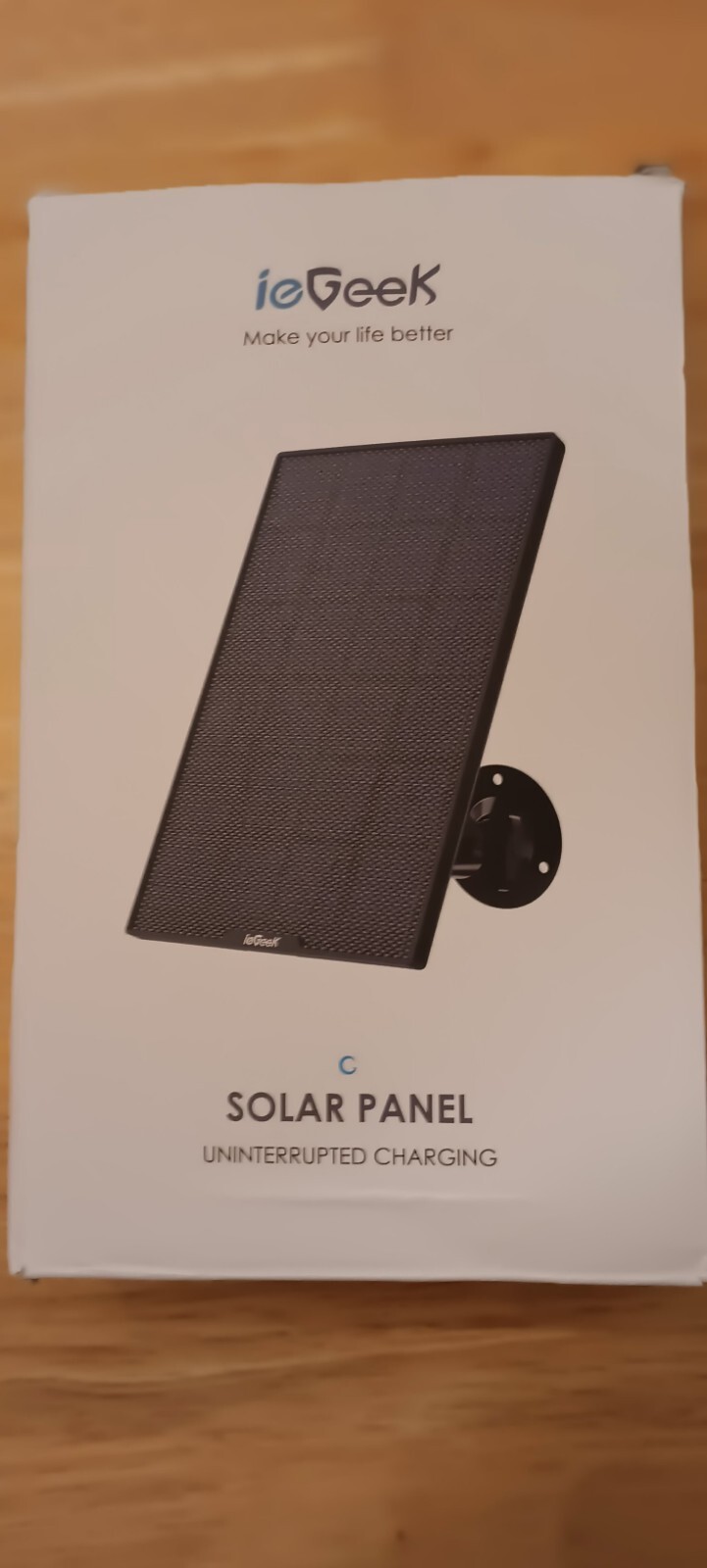 Type-C Solar Panels, Lot Of 2! 2 Panels for Outdoor Security Cameras!