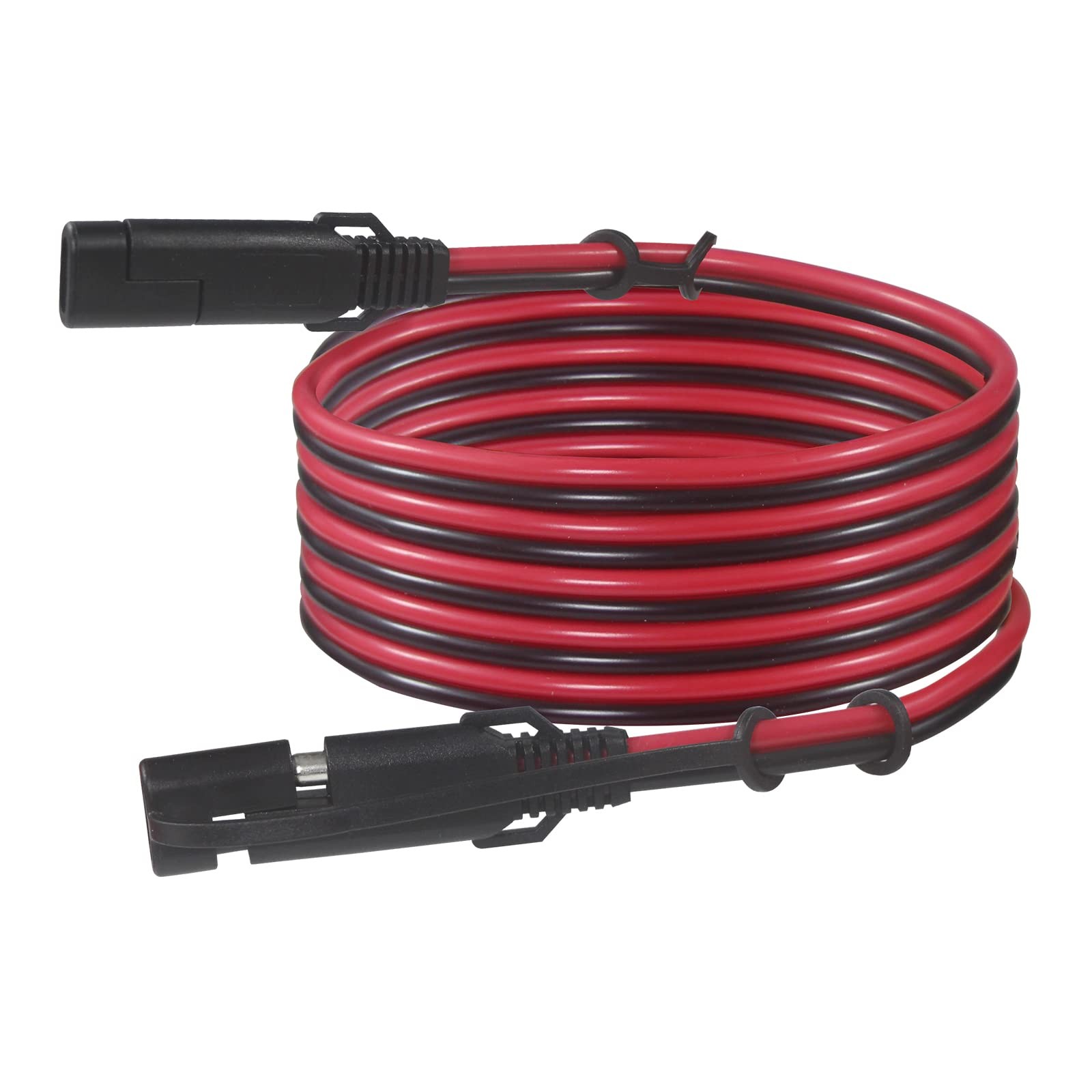 SAE 16AWG Heavy Duty 6FT Battery Charger Extension Cord with Quick Disconnect SA