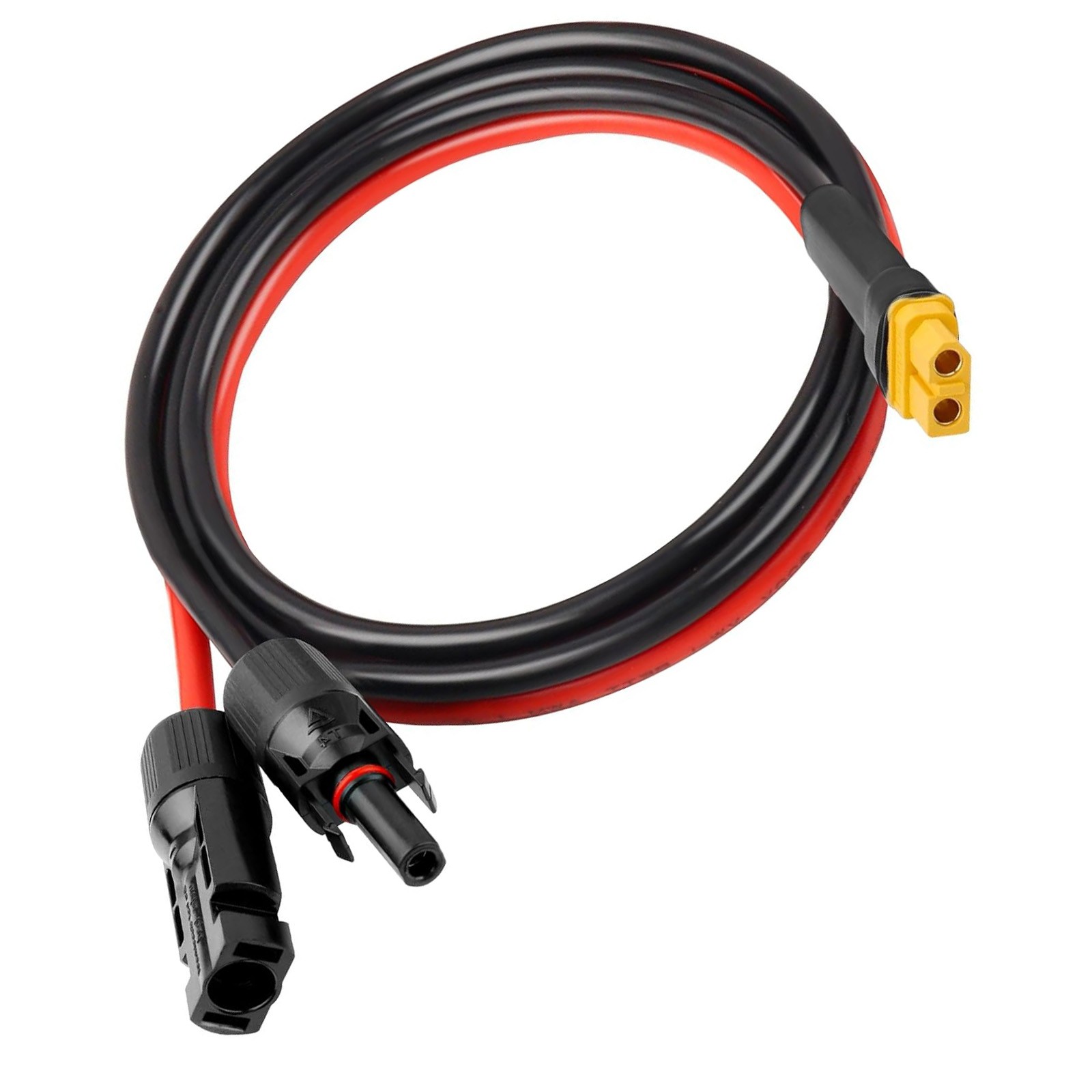 10 AWG XT60 Female Connector Adapter to Solar Battery Extension Cable 3.3FT