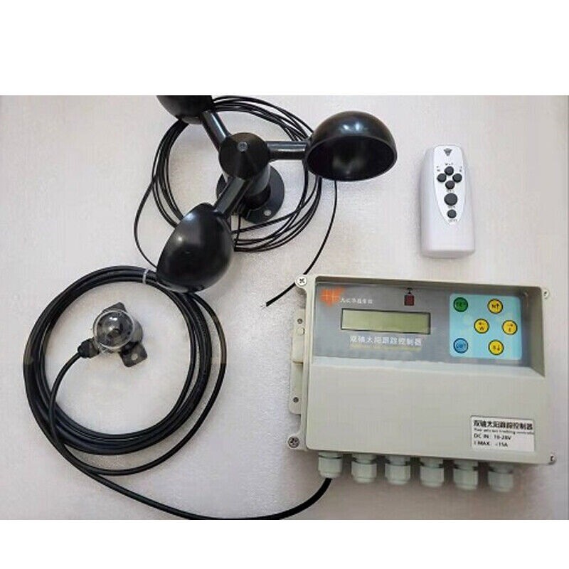 Dual Axis Solar Tracker Controller Automatic Solar Tracking Remote Control USA