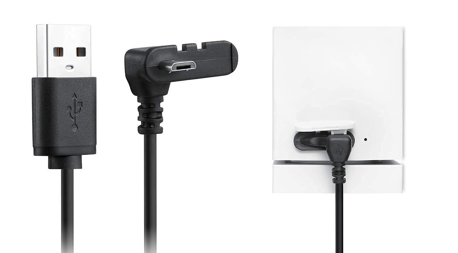 Wasserstein Solar Panel Compatible with Wyze Cam Outdoor – Black, 1 Panel
