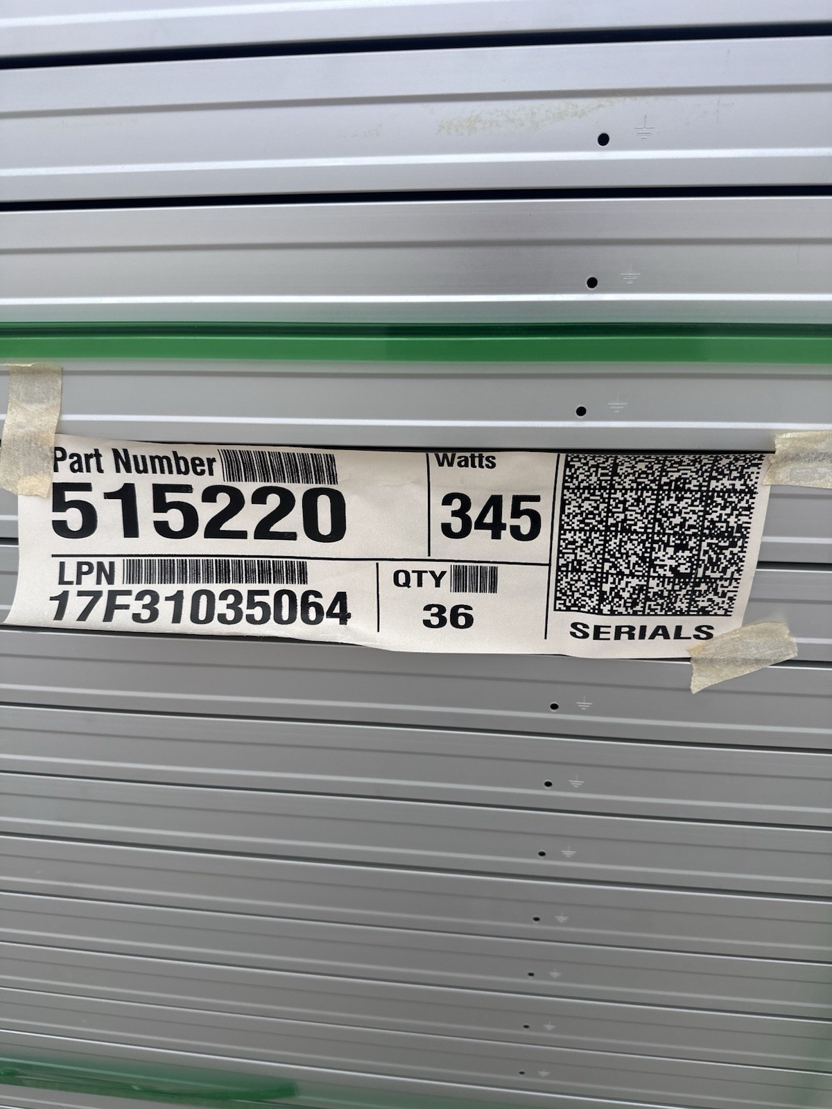 36pc Pallet SPR-X21-345-COM Sunpower 345 Watt Maxeon Cells Helix Clips