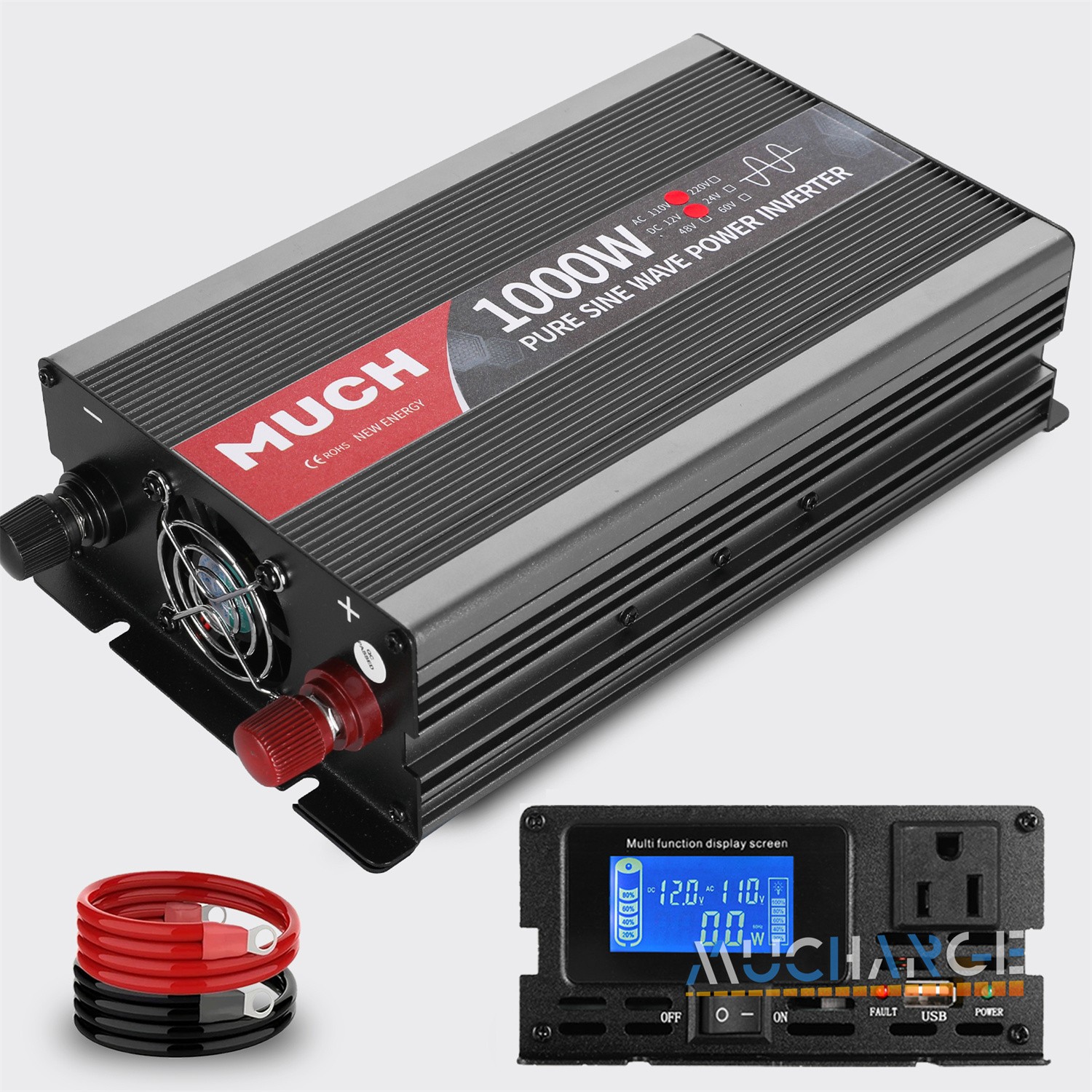200W Flexible High Effciency Solar Panel Kit Sunshed RV Battery Charge Boating