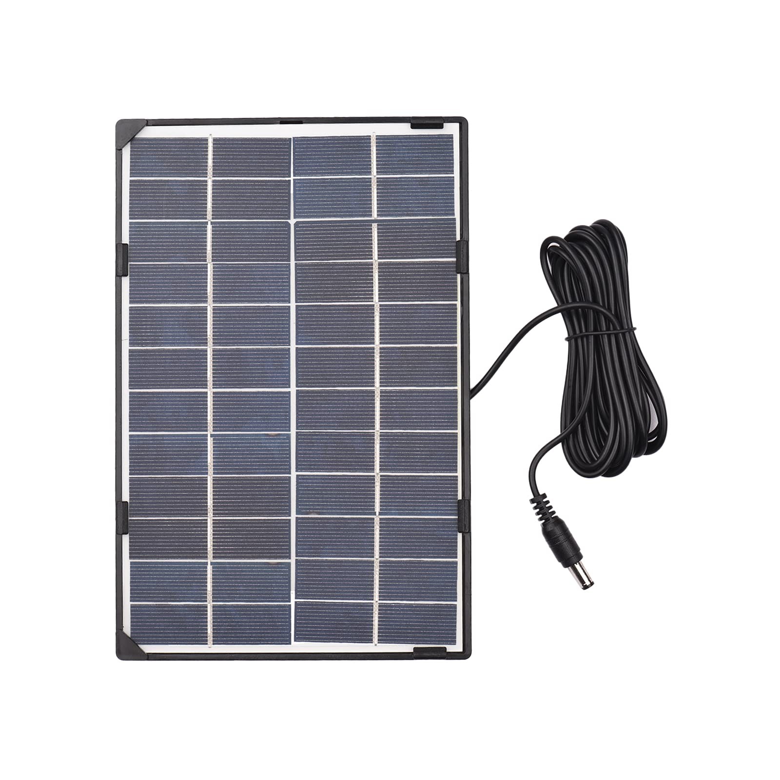 Mini Solar Panel, 6W 12V Solar Panel for Outdoor Security Camera Solar Cell w…