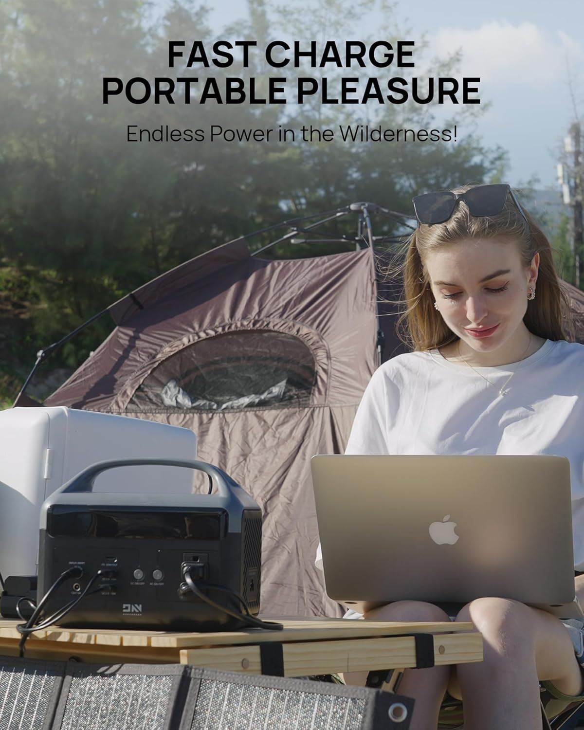 Central eléctrica portátil 56000mAh, batería LiFePO4 de 179,2Wh