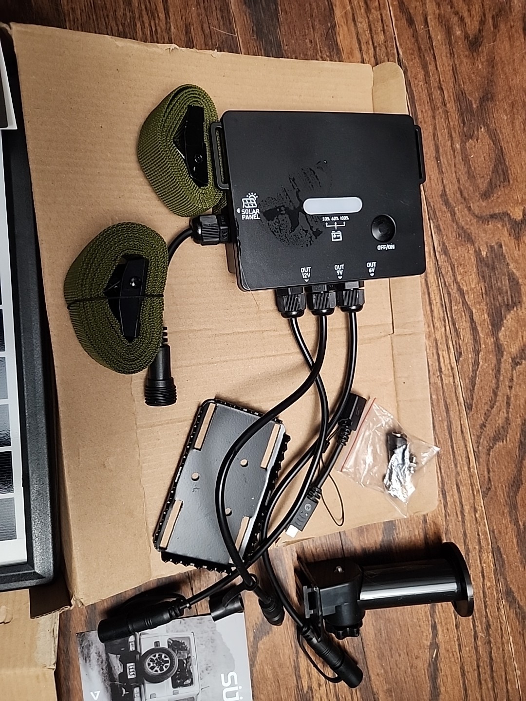 SUNAPEX Solar Panel for Trail Camera, Solar Battery Charger