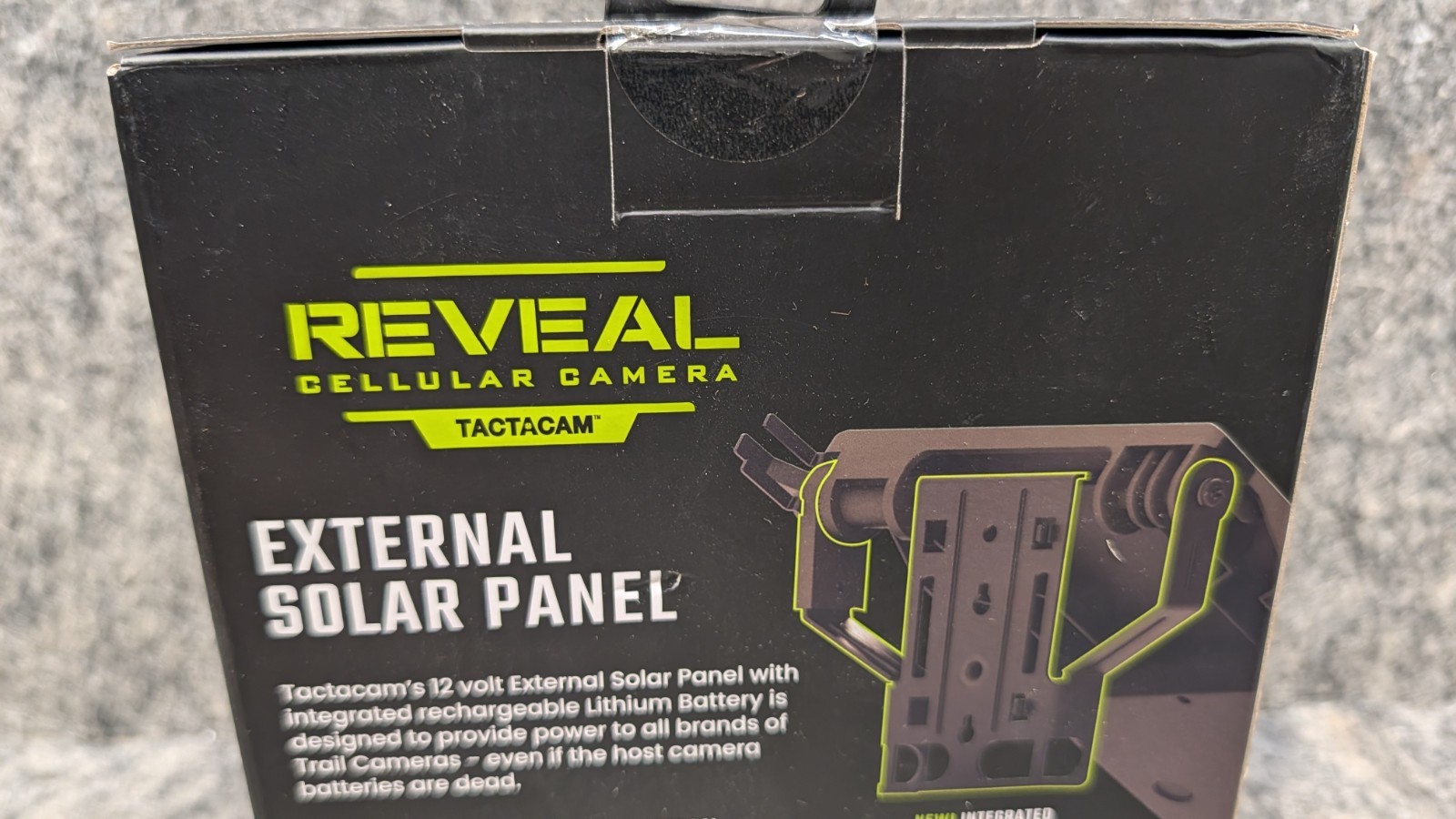 TACTACAM New Reveal Solar Panel for Reveal Cellular Trail Cameras X 2.0, X 3.0